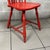 Modernist Red Lacquered Wooden Chair from Pizzetti Roma, 1970s For Sale - Image 9 of 16