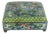 Antique Chinese Floral Cloisonné Box For Sale