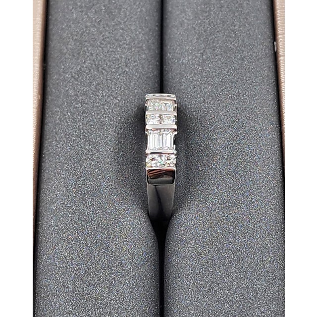 Early 21st Century 0.50 Ct Diamond Ring Size 5.75 For Sale - Image 5 of 9