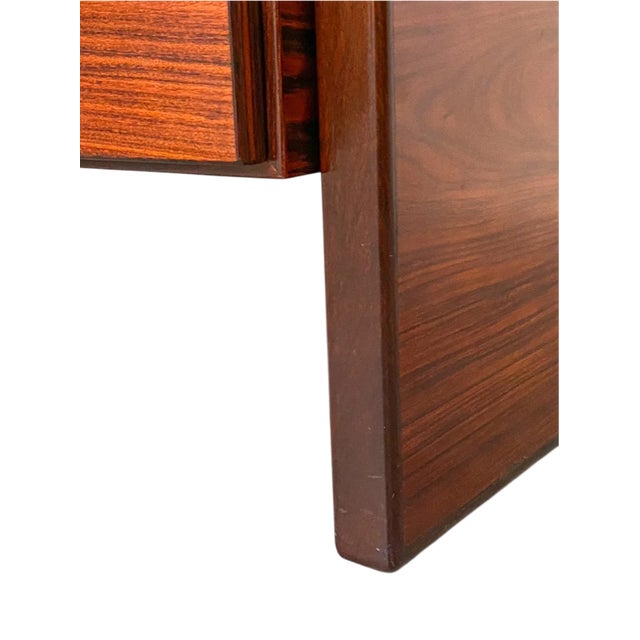 Mid 20th Century Danish Rosewood Executive Desk For Sale - Image 11 of 14