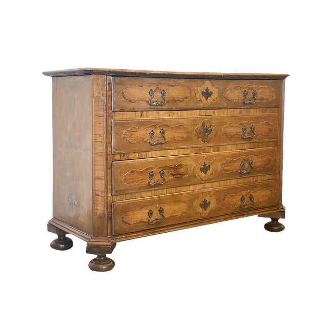 Louis Xv Walnut Chest of Drawers For Sale