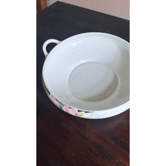 Antique, Early 20th Century Noritake Japan Azalea Porcelain Tureen With Lid For Sale In New York - Image 6 of 13