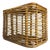 Vintage Rattan Basket, Italy, 1960s For Sale