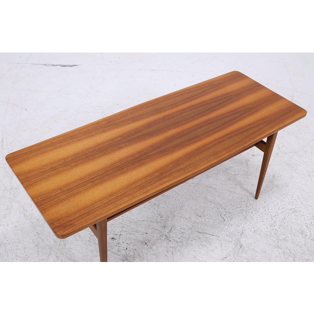 Vintage Wooden Coffee Table, 1950s For Sale - Image 5 of 13