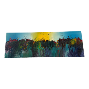 Large Vincent Golshani Contemporary Coastal Abstract Painting