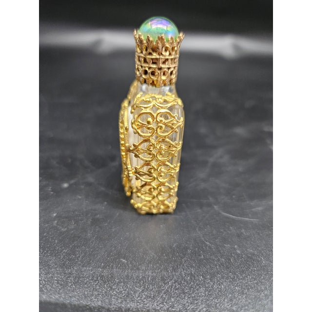 Vintage Miniature French Perfume Bottle. It does not open.