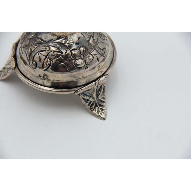 Silver Toothpick Holder with Chalice on Pitcher For Sale - Image 4 of 5