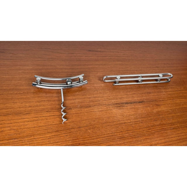 Postmodern Danish Metal Bottle Opener and Corkscrew by Bent Falk for Menu, 1980s, Set of 2 For Sale - Image 18 of 18