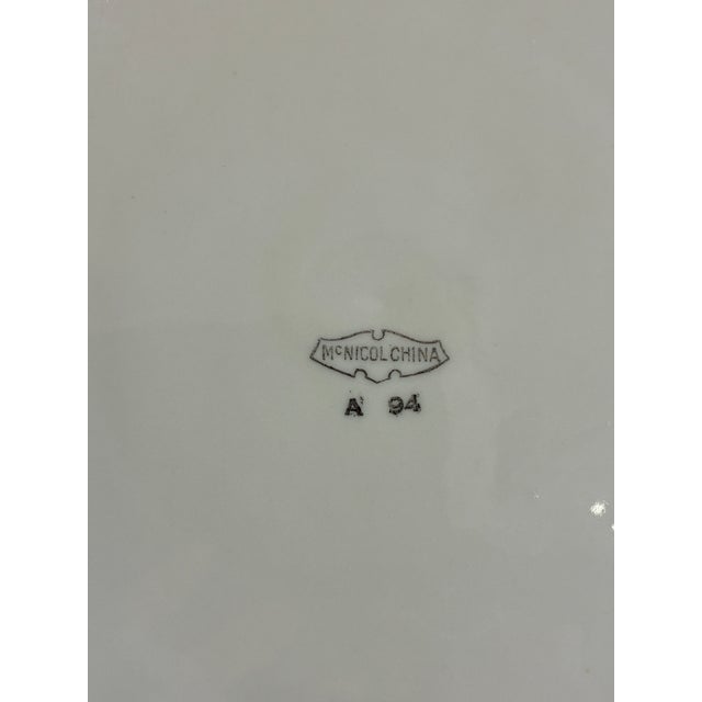 Vintage McNicol China Green Rim Restaurant Ware Plates, Set of 3 For Sale - Image 10 of 13