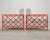Pair of French Maison Jean Orange Iron Lattice Lounge Chairs For Sale In Sacramento - Image 6 of 18