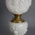 1900 - 1909 Antique Blanc De Chine Brass & Bronze Cupid Oil Lamp With Blown Out Glass C1900 For Sale - Image 5 of 12