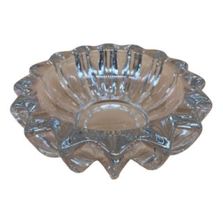Crystal Ashtray by Pierre Davesn, 1950s For Sale