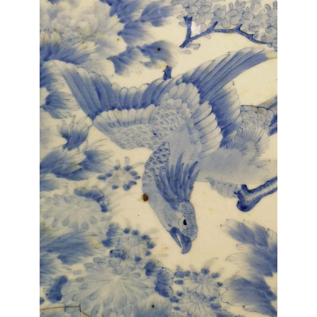 Antique Japanese Arita Porcelain Plate For Sale - Image 4 of 13