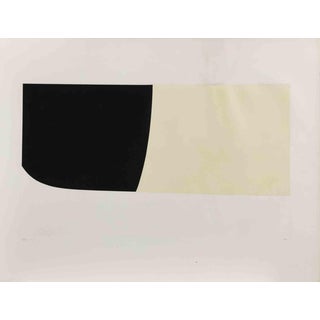 Alberto Burri, Bianchi e Neri II, Tav. 2, Mixed Media, 1969 For Sale