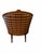 Late 20th Century Vintage Henredon Schoonbeck French-Style Barrel Back Bergère Chair Late 20th Century For Sale - Image 5 of 10