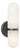 Regina Andrew Salon Alabaster Sconce Small, Oil Rubbed Bronze For Sale