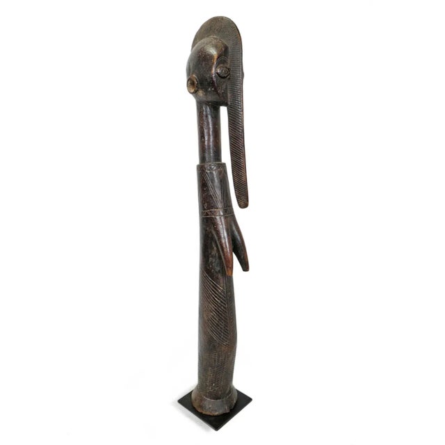 Large and rare original Mossi doll. Stunning hand carved abstract Yariga Biiga female figure from Burkina Faso 1940’s....
