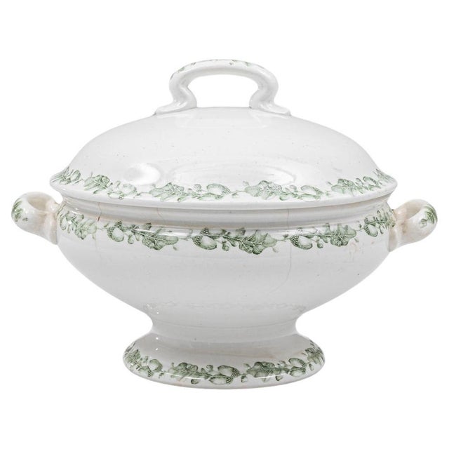 20th Century Dutch Special Edition Porcelain Tureen With Lid For Sale - Image 15 of 18