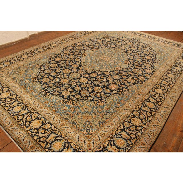 Middle Eastern Hand-Knotted Rug For Sale - Image 9 of 10