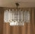 Mid-Century Modern 1970s Lucite Teired 10 Light Chandelier For Sale - Image 3 of 12
