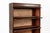 Early 20th Century Antique English Tall Stepback Oak Wood Barrister Bookcase Cabinet For Sale - Image 5 of 11