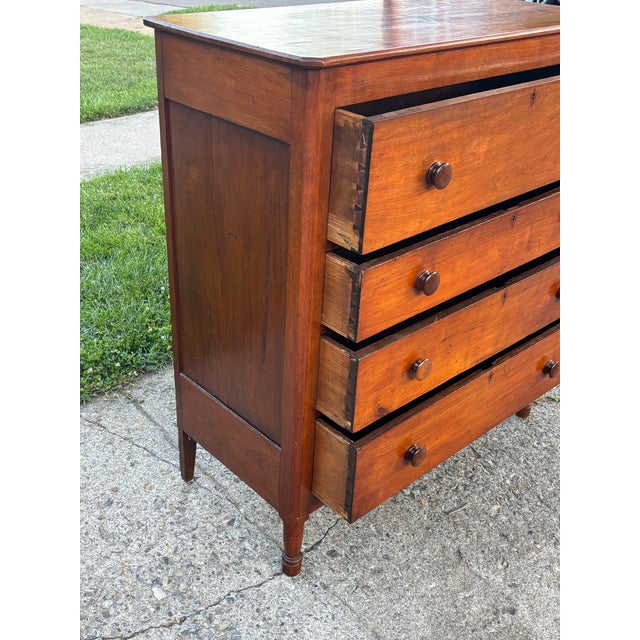 American Antique Cabinetmaker Chest of Drawers For Sale - Image 11 of 14
