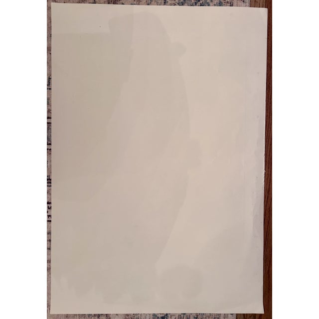 Paper Vintage Swiss Galerie Beyeler Rothko Exhibition Poster For Sale - Image 7 of 10