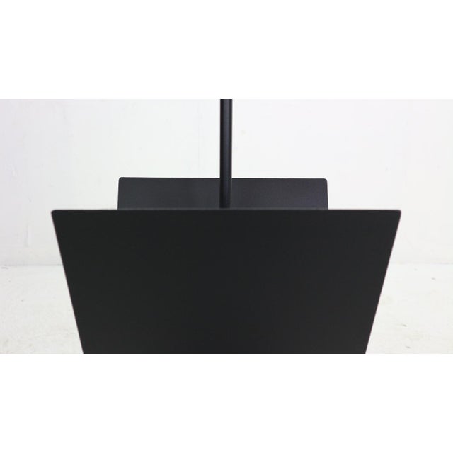 Minimalistic Black Metal Magazinine Rack by Porada Arredi, Italy, 1980s For Sale - Image 10 of 18