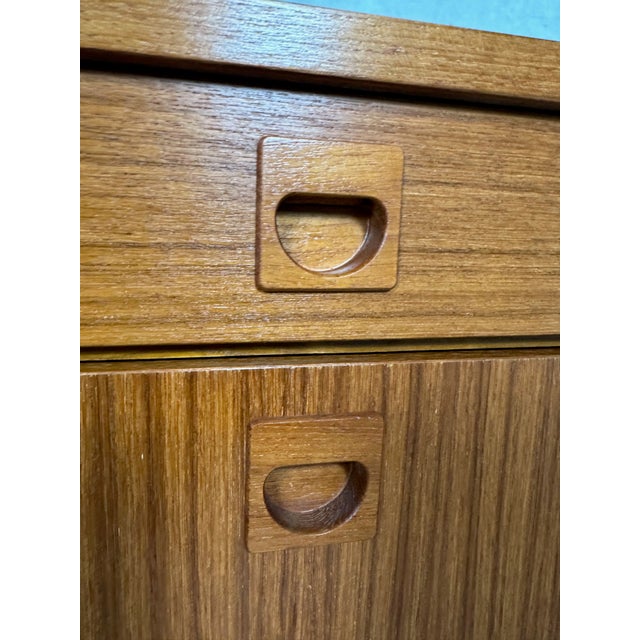 Wood Vintage Bedside Table from MDK, 1960s For Sale - Image 7 of 9