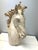 Dramatic vintage plaster horse head sculpture in like new condition. Measures 27” h x 9” x 20” Ivory with gold highlights....