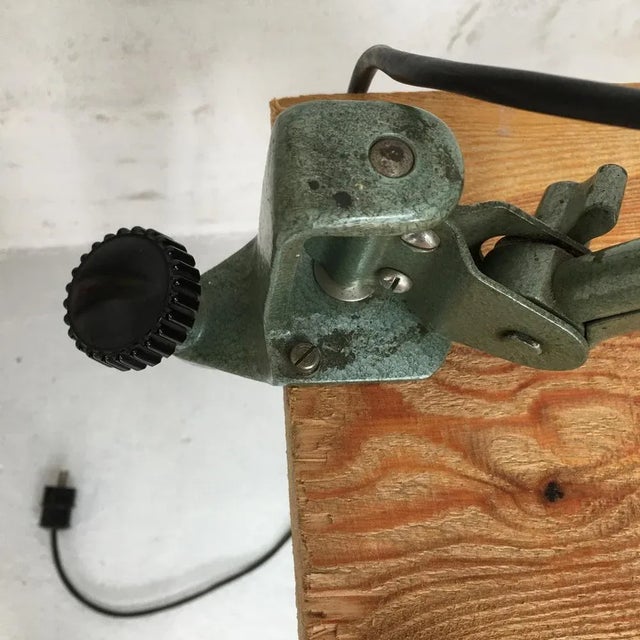 Model 114 Clamp Lamp by Curt Fischer for Midgard Auma For Sale - Image 11 of 12