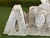 Monumental Marble Reclining Female Figure Sculpture, Manner of Henry Moore, 1970 For Sale - Image 11 of 15