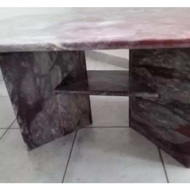 1990s Salome Marble Coffee Table, 1990s For Sale - Image 5 of 6
