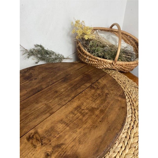 Rustic Wooden Serving Board, 1890s For Sale - Image 10 of 16