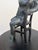 Late 20th Century Verdigris Bronze Boy in Chair Sculpture Styled After Maitland-Smith For Sale - Image 9 of 11