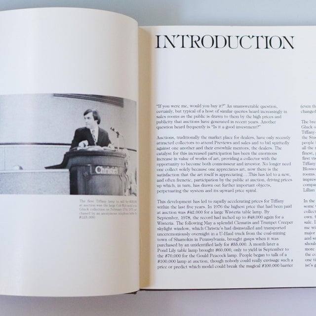 1981 “Tiffany at Auction” by Alastair Duncan, Christie’s & Rizzoli For Sale - Image 9 of 13