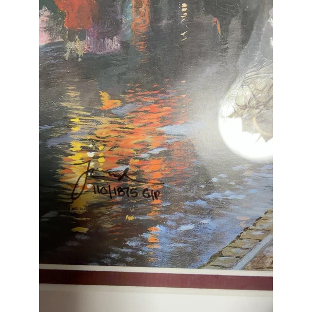 Late 20th Century Thomas Kinkade — San Francisco, Market Street — 910/1875 G/P For Sale - Image 5 of 6