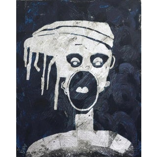 Cry for Freedom. The Promise of America. Contemporary Painting by Sax Berlin For Sale