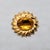 Napier Vintage Signed Napier Goldtone Faux-Citrine Flower Brooch For Sale - Image 4 of 7