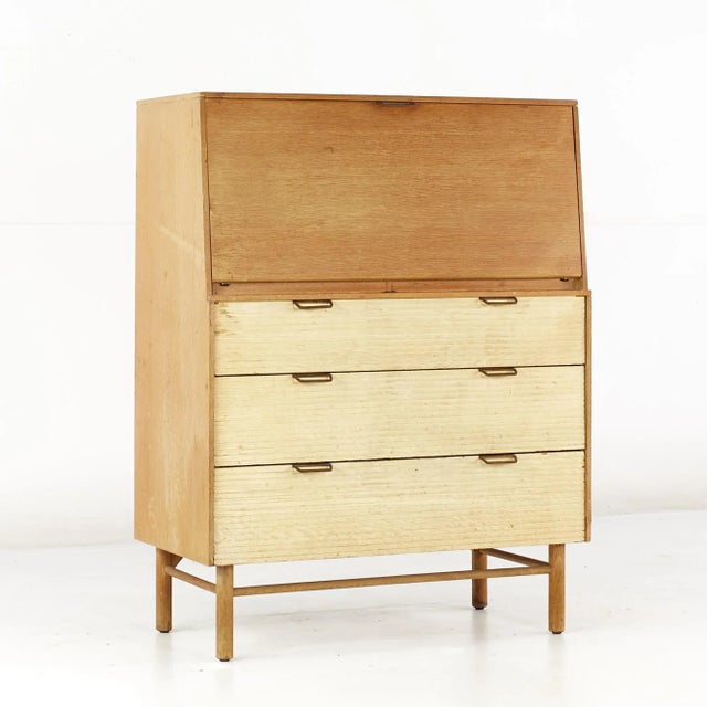 Raymond Loewy for Mengel Mid Century Secretary Highboy Dresser For Sale - Image 12 of 12