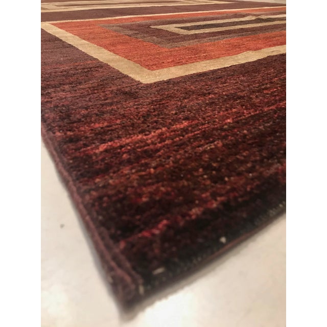 Vintage Afghan Pashtu Rug For Sale - Image 4 of 12