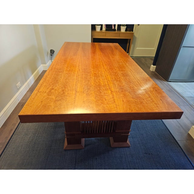 Frank Lloyd Wright Dining Table For Sale - Image 9 of 11