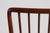 1940s Vintage Dining Chairs in Mahogany with Blue Leather Seats from Fritz Hansen A/S, 1940s, Set of 8 For Sale - Image 5 of 18
