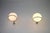 Chrome and Glass Wall Lamps in the style of Gino Sarfatti, Italy, 1970s, Set of 2 For Sale - Image 6 of 10
