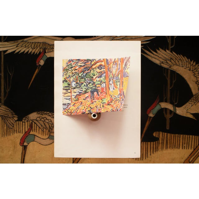 1940s 1943 After Maurice Vlaminck "Landscape With Dead Wood", First Edition Parisian Lithograph For Sale - Image 5 of 8