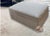 Textile C. R. Laine Studio Ottoman 1444-17 Upholstered in a Soft, Neutral Toned Thibaut Everly Spa Blue Fabric For Sale - Image 7 of 16