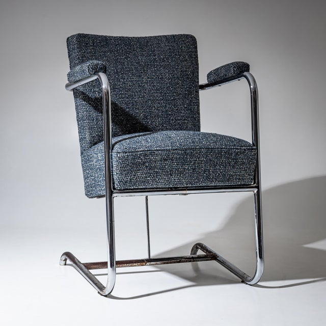 Mid-Century Modern Lounge Chair, Italy, 1950s For Sale - Image 9 of 9