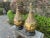 Pair of Italian Modernist Brass Lamps For Sale - Image 10 of 11