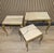 1960s Hollywood Regency Nesting Tables in Marble, 1960s, Set of 3 For Sale - Image 5 of 12