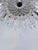 Vintage Crystal Basket Chandelier With Pressed Flower Swags & Amber Beads For Sale - Image 9 of 10
